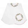 Дорожка на стол festive wreath из коллекции new year essential, 45х150 см