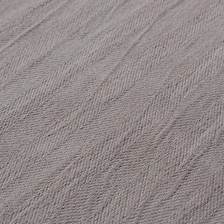 Набор кухонных полотенец с контрастным кантом серого цвета из коллекции trendy ruffles, 50х70 см