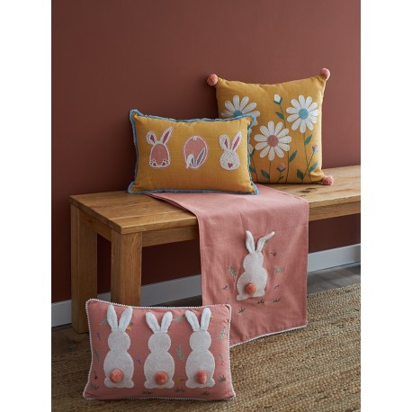 Дорожка на стол funky bunnies из коллекции easter essential, 45х150 см