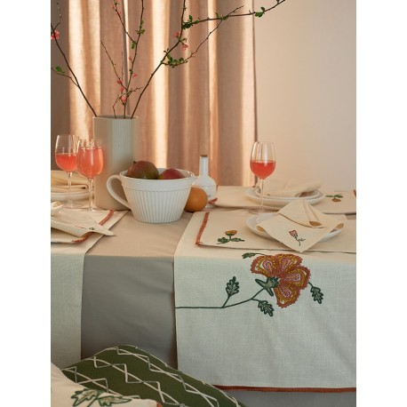 Дорожка на стол spring flower из коллекции ethnic, 45х150 см