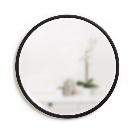 Зеркало hub, D61 см, черное