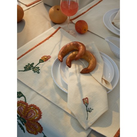 Салфетка сервировочная spring flower из коллекции ethnic, 45х45 см