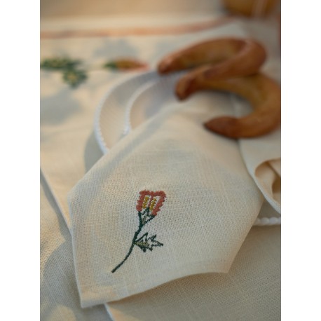 Салфетка сервировочная spring flower из коллекции ethnic, 45х45 см