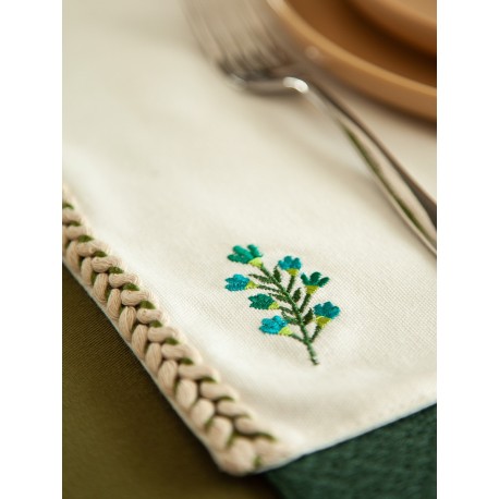 Салфетка под приборы meadow bloom из коллекции ethnic, 33х48 см