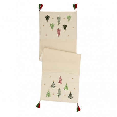 Дорожка на стол frozen pines из коллекции new year essential, 45х150 см