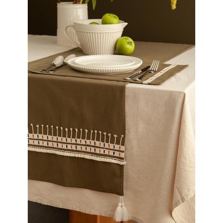 Дорожка на стол nomad grid из коллекции ethnic, 45х150 см