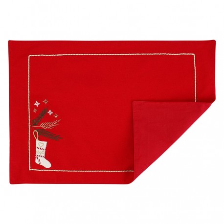 Салфетка под приборы winter wishes из коллекции new year essential, 33х48 см