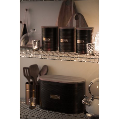 Емкость для хранения кофе otto черная 1,4 л