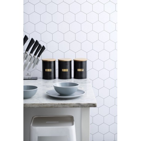 Емкость для хранения кофе otto черная 1,4 л