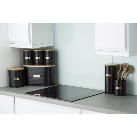 Емкость для хранения чая otto черная 1,4 л