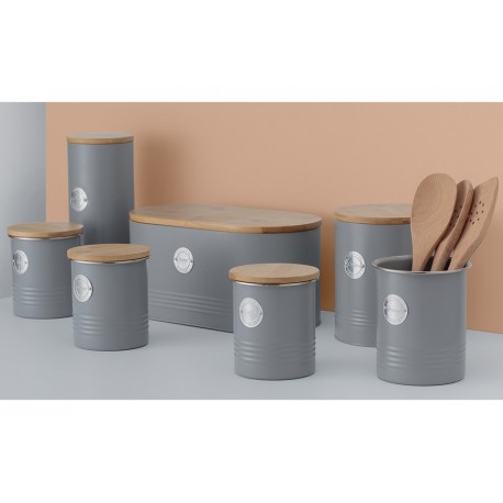 Емкость для хранения пасты living серая 2,5 л