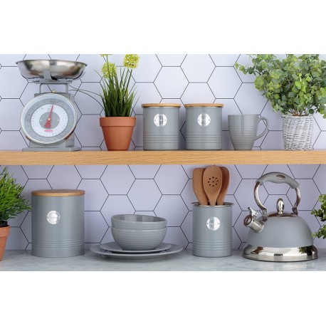 Емкость для хранения чая living серая 1 л