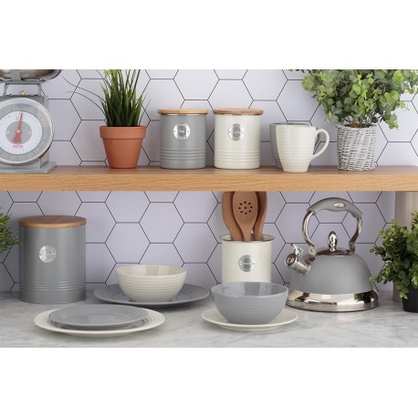 Емкость для хранения чая living серая 1 л