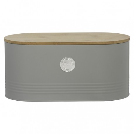 Хлебница living серая