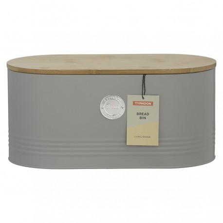 Хлебница living серая