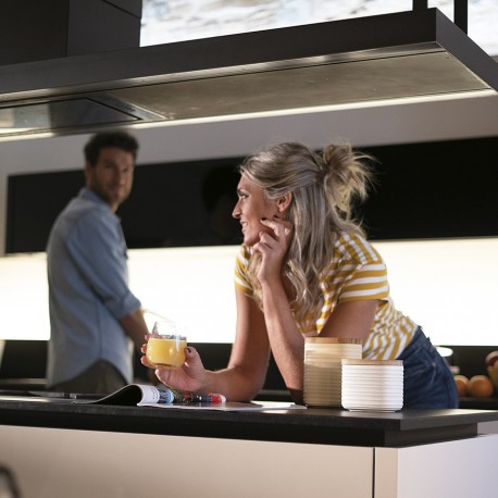 Банка для хранения с бамбуковой крышкой tierra, 500 мл, молочно-белая