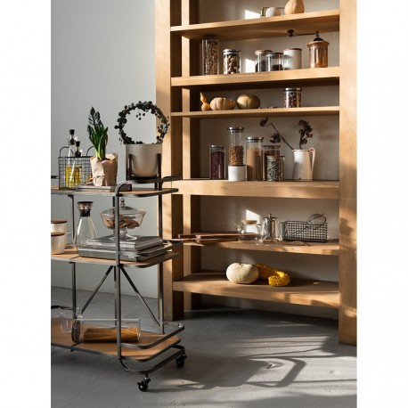 Банка для хранения, 1,15 л, акация