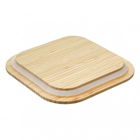 Контейнер для запекания и хранения eco store с крышкой из бамбука, 1100 мл