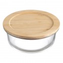 Контейнер для запекания и хранения eco store с крышкой из бамбука, 950 мл