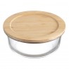 Контейнер для запекания и хранения eco store с крышкой из бамбука, 950 мл