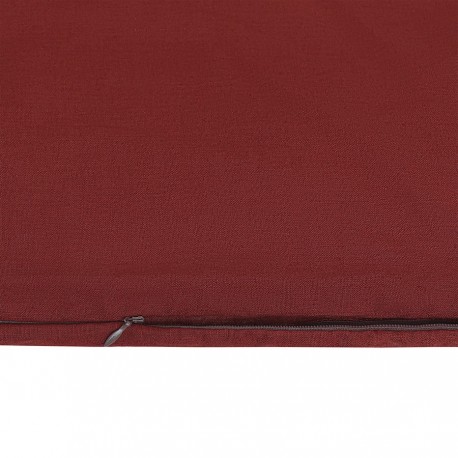 Комплект постельного белья изо льна и хлопка цвета копченой паприки из коллекции essential, 200х220 см