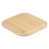 Контейнер для запекания и хранения квадратный eco store с крышкой из бамбука, 1,9 л