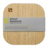 Контейнер для запекания и хранения квадратный eco store с крышкой из бамбука, 1,9 л