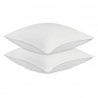 Набор наволочек из плотного сатина белого цвета из коллекции essential, 70х70 см