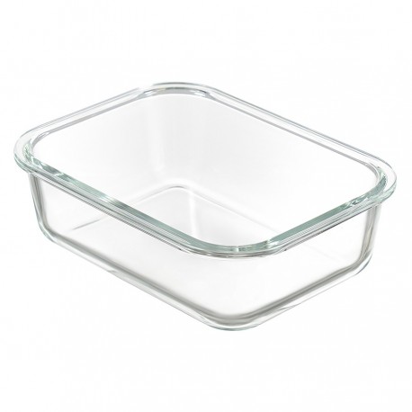 Контейнер для запекания и хранения прямоугольный с крышкой, 1 л, зеленый