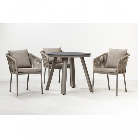 Стул monyx, серо-бежевый