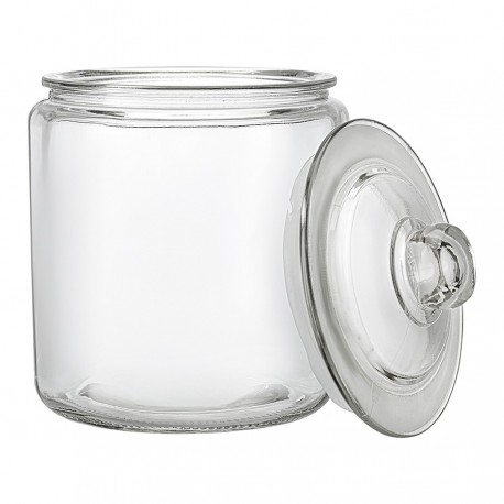 Банка для хранения стеклянная close, 3 л