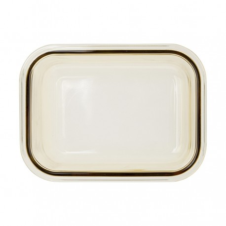 Контейнер для хранения и переноски продуктов 630 мл янтарного цвета