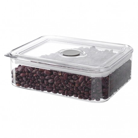 Контейнер для хранения герметичный с крышкой и клапаном keep in, 980 мл