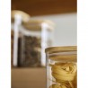 Банка для хранения квадратная glass bamboo, 1,5 л