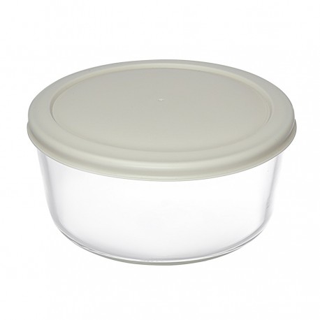 Набор контейнеров для запекания и хранения круглые с крышками, серые, 4 шт.