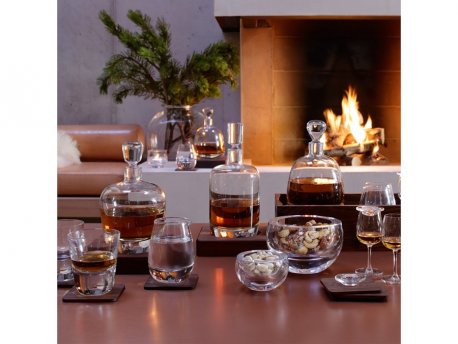Набор стаканов для виски с деревянными подставками arran whisky, 250 мл, 2 шт