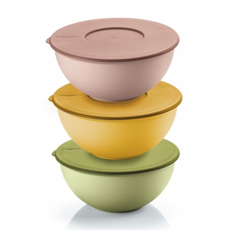 Набор контейнеров для хранения продуктов everywhere bio, D16 см, 3 шт.