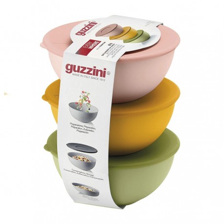 Набор контейнеров для хранения продуктов everywhere bio, D16 см, 3 шт.