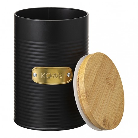 Банка для хранения кофе irmel, 1,3 л, графит