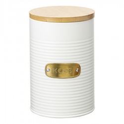 Банка для хранения кофе irmel, 1,3 л, молочная