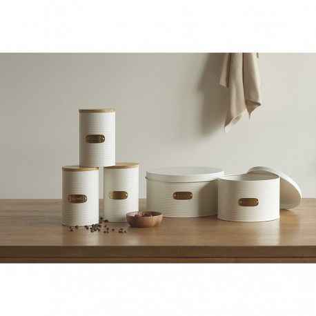 Банка для хранения кофе irmel, 1,3 л, молочная