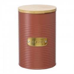 Банка для хранения кофе irmel, 1,3 л, терракота