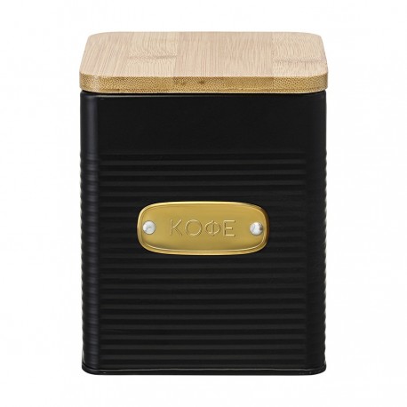 Банка для хранения кофе irmel, 1,7 л, графит