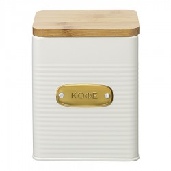 Банка для хранения кофе irmel, 1,7 л, молочная