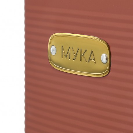 Банка для хранения муки irmel, 3,2 л, терракота