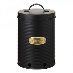 Банка для хранения овощей irmel, 2,5 л, графит