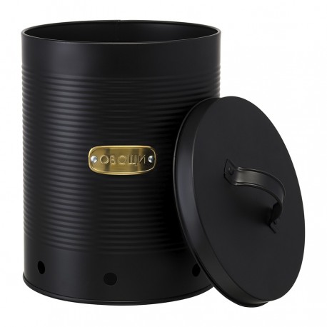 Банка для хранения овощей irmel, 6 л, графит