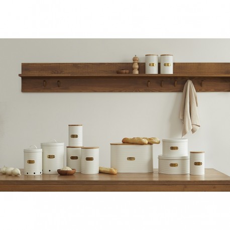 Банка для хранения овощей irmel, 6 л, молочная