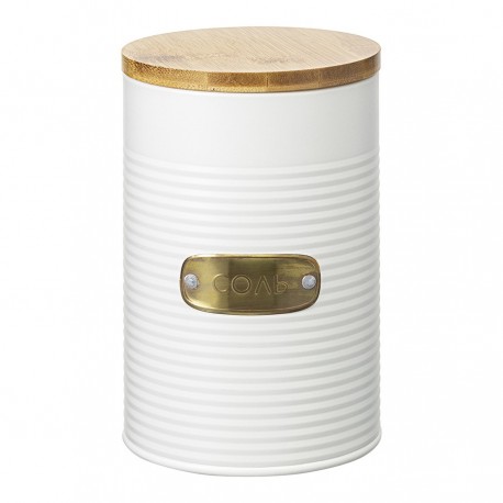 Банка для хранения соли irmel, 1,3 л, молочная