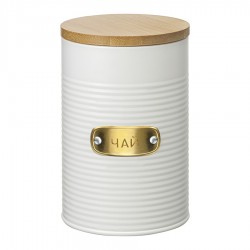 Банка для хранения чая irmel, 1,3 л, молочная